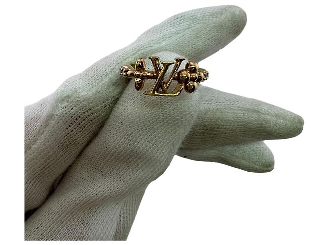 Anello Louis Vuitton Iconic placcato oro - vista 2