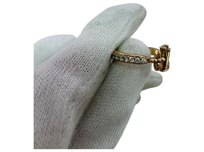 Anello Louis Vuitton Iconic placcato oro - vista 4