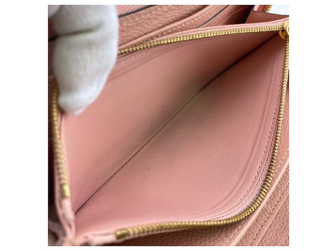Zippy Cartera larga rosa Louis Vuitton - vista 8