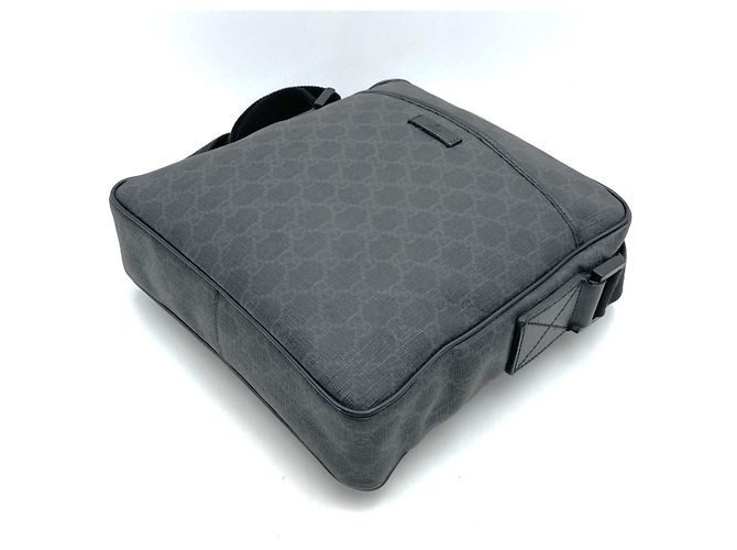 Borsa a Spalla Gucci GG Supreme Nero - vista 2