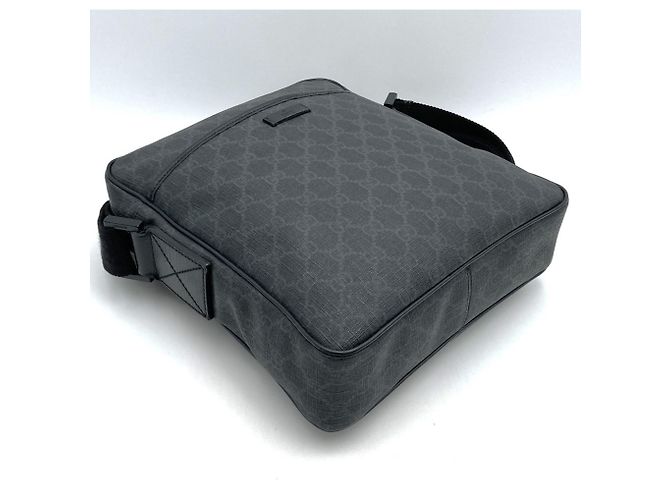 Borsa a Spalla Gucci GG Supreme Nero - vista 3