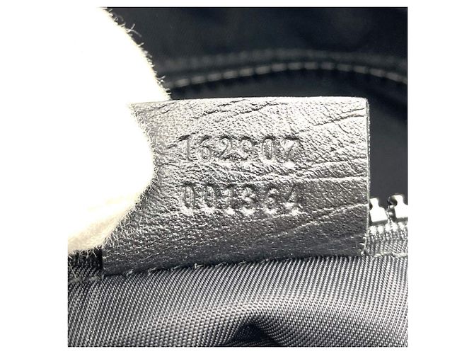 Borsa a Spalla Gucci GG Supreme Nero - vista 8