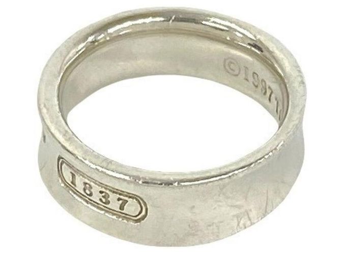 Tiffany & Co Anello Tiffany Vintage Narrow Band Argento - vista 4