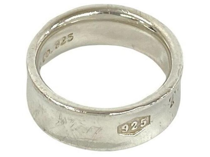 Tiffany & Co Anello Tiffany Vintage Narrow Band Argento - vista 5