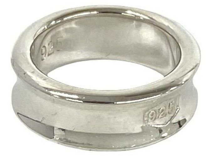 Tiffany & Co Anello Tiffany Vintage Narrow Band Argento - vista 4