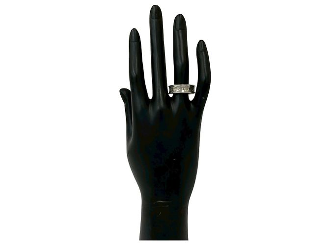 Tiffany & Co Tiffany Vintage Narrow Band Ring Silber - Ansicht 2