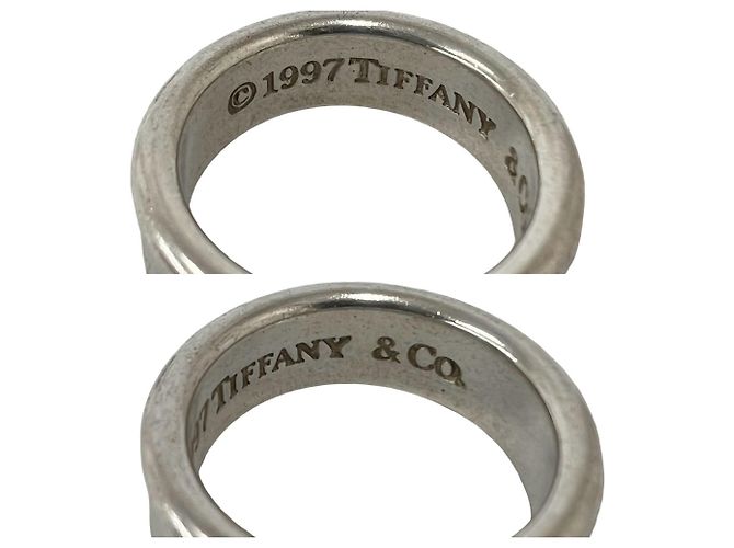 Tiffany & Co Tiffany Vintage Narrow Band Ring Silber - Ansicht 3
