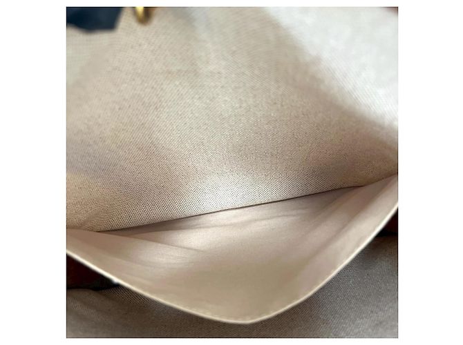 Hermès Hermes Vintage Vespa PM Schultertasche Braun Beige - Ansicht 10