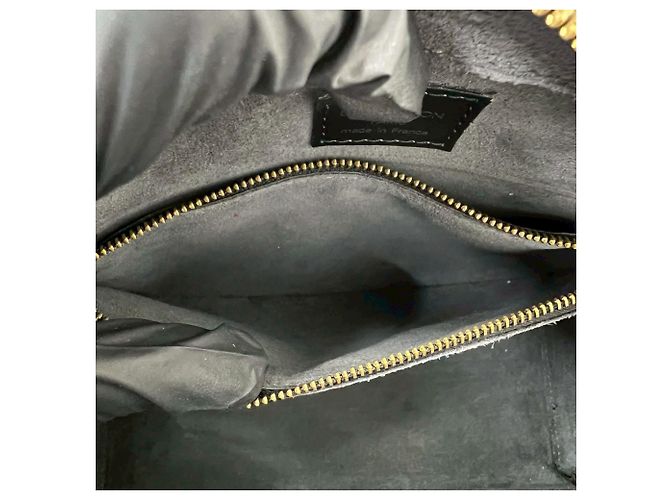 Borsa Louis Vuitton Pont Neuf in pelle Epi Nero - vista 10