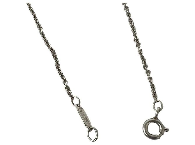 Tiffany & Co Collana Tiffany Vintage Heart Arrow Argento - vista 4
