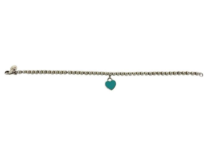 Perlenarmband aus der Return to Tiffany & Co. Kollektion Silber Blau - Ansicht 5