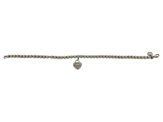 Perlenarmband aus der Return to Tiffany & Co. Kollektion Silber Blau - Ansicht 6