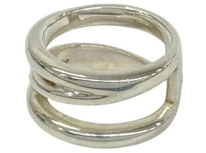 Tiffany & Co Tiffany Vintage Diagonal Band Ring Silber - Ansicht 4