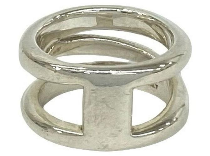 Tiffany & Co Tiffany Vintage Diagonal Band Ring Silber - Ansicht 6