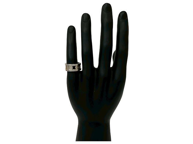 Tiffany & Co. Vintage 1837 Element Ring Silber - Ansicht 2