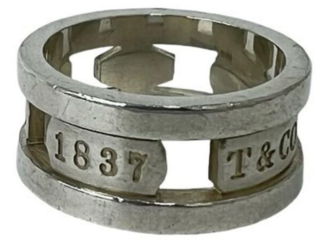 Tiffany & Co. Vintage 1837 Element Ring Silber - Ansicht 4