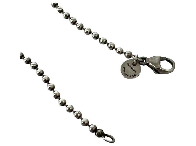Tiffany & Co Collana a catena ovale Tiffany Return Argento - vista 4