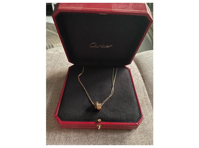 Collana Cartier Love Oro Giallo e Diamanti Gold hardware - vista 2