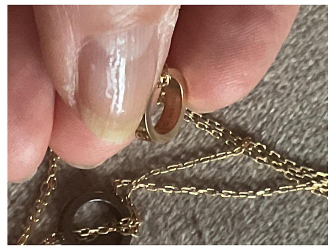 Collana Cartier Love Oro Giallo e Diamanti Gold hardware - vista 5