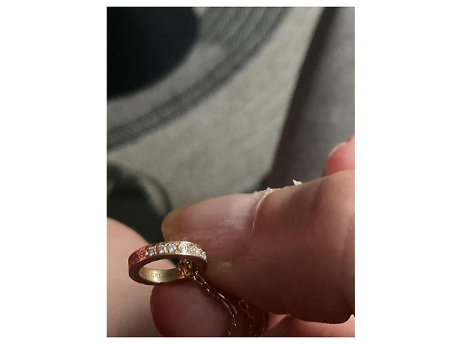 Collana Cartier Love Oro Giallo e Diamanti Gold hardware - vista 7