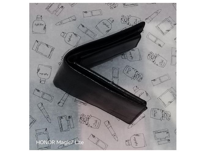 Azzaro Black Leather Bifold Wallet - view 12