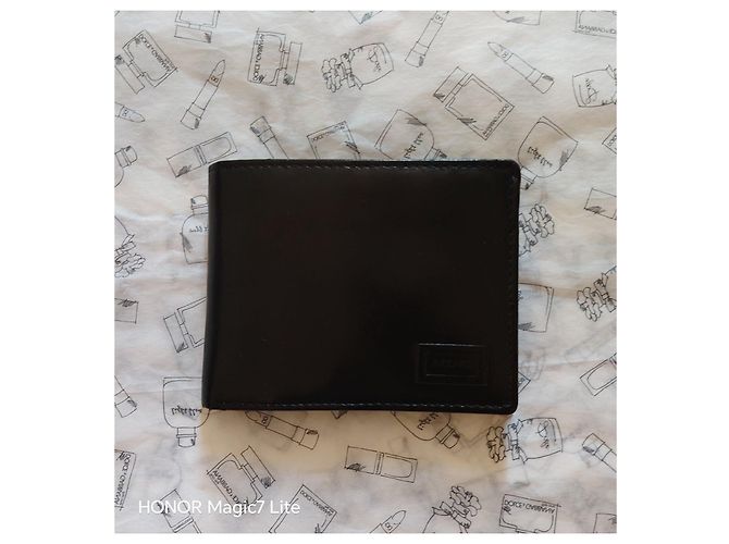 Azzaro Black Leather Bifold Wallet - view 15