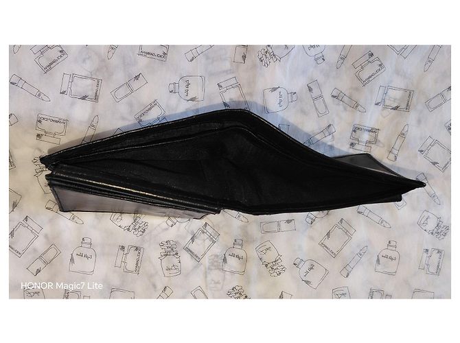 Azzaro Black Leather Bifold Wallet - view 6