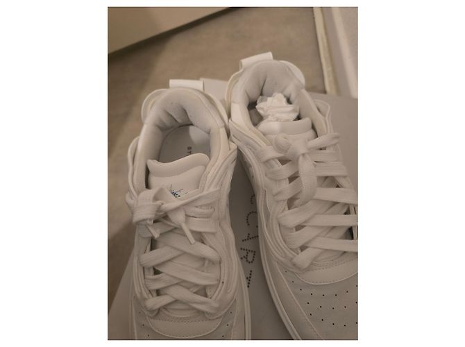 Stella Mc Cartney Stella McCartney Weiße Leder-Sneaker - Ansicht 10
