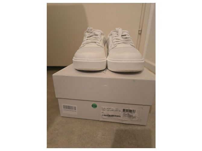 Stella Mc Cartney Stella McCartney Weiße Leder-Sneaker - Ansicht 2