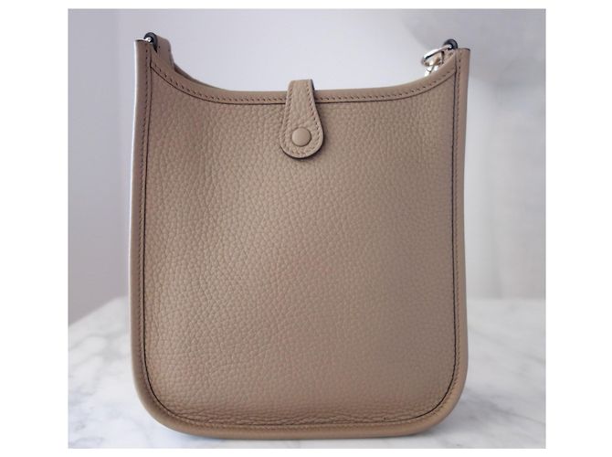 Borsa Hermès Evelyne Amazone Étoupe Grigio - vista 2
