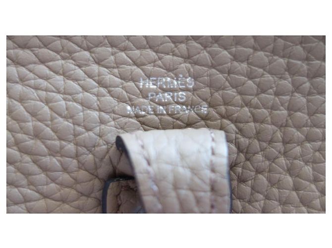 Borsa Hermès Evelyne Amazone Étoupe Grigio - vista 5