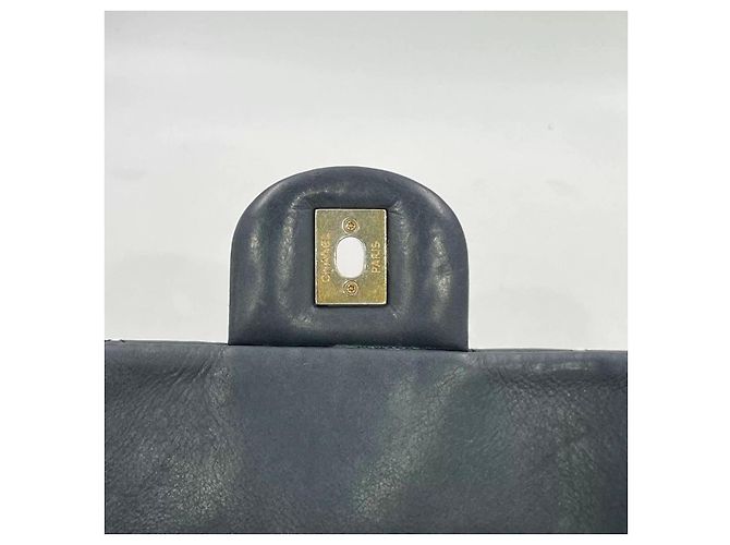 Timeless Borsa a tracolla Chanel Classic Jumbo in pelle trapuntata nera Nero - vista 11