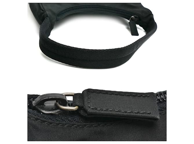 Borsa in nylon nero Prada - vista 6