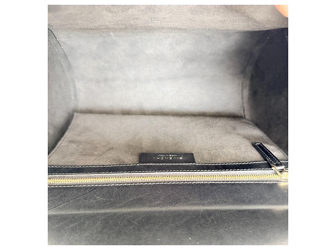 Givenchy Pandora Box Piccola Borsa a Tracolla in Pelle di Lucertola Marrone - vista 10