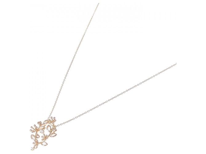 Collana Tasaki in oro 750 e diamanti Rosa - vista 2
