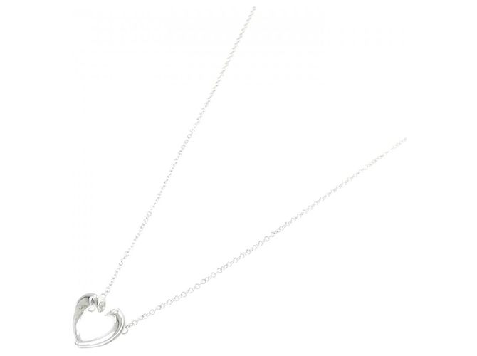 Tiffany & Co Collana Tiffany TENDERNESS in oro bianco 18K e diamanti D'oro - vista 2