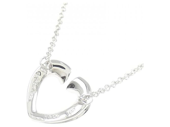 Tiffany & Co Collana Tiffany TENDERNESS in oro bianco 18K e diamanti D'oro - vista 4