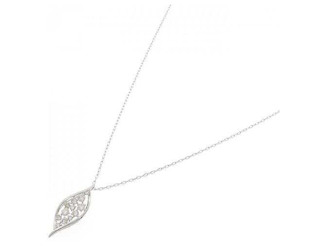 Autre Marque Collana in platino e diamanti Argento - vista 2