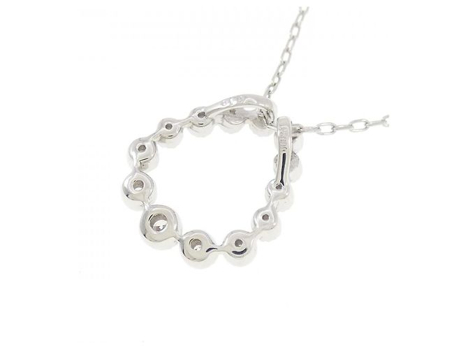 Autre Marque Collana di Diamanti PT900 PT850 Argento - vista 4