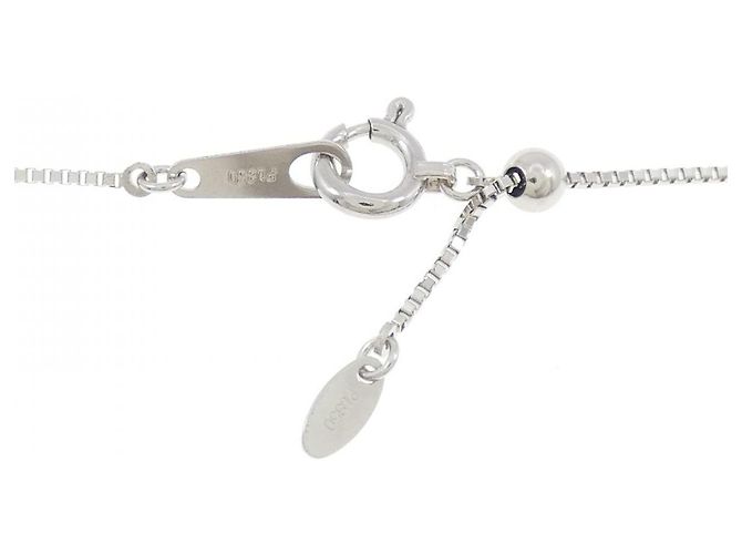Autre Marque Collana di Diamanti PT900 PT850 Argento - vista 5