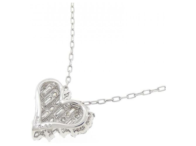 Autre Marque Collana in platino e diamanti Argento - vista 4