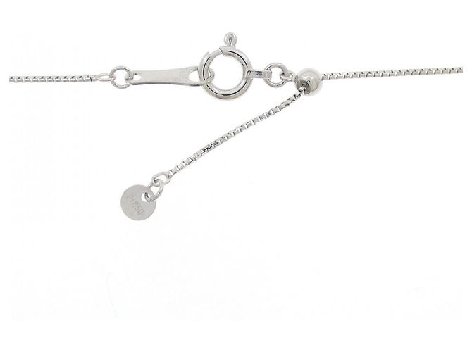 Autre Marque Collana Croce con Diamanti Pt900/Pt850 Argento - vista 5
