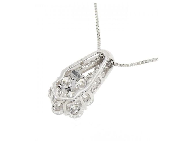 Autre Marque Collana in platino con diamanti PT900 PT850 Argento - vista 4