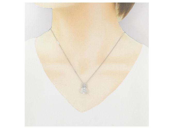 Autre Marque Collana in platino con diamanti PT900 PT850 Argento - vista 6