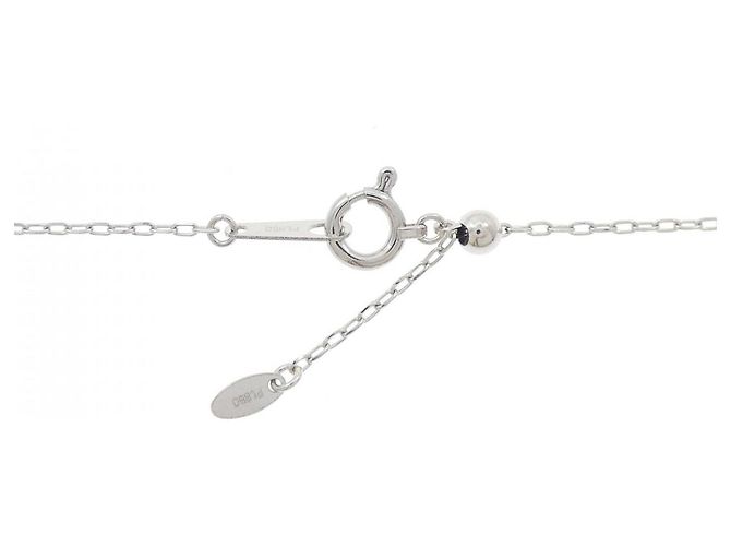Autre Marque Collana in platino e diamanti Argento - vista 5