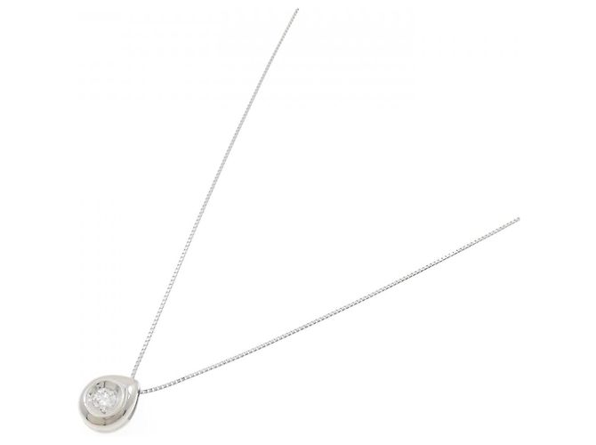 Autre Marque Collana in platino e diamanti Argento - vista 2
