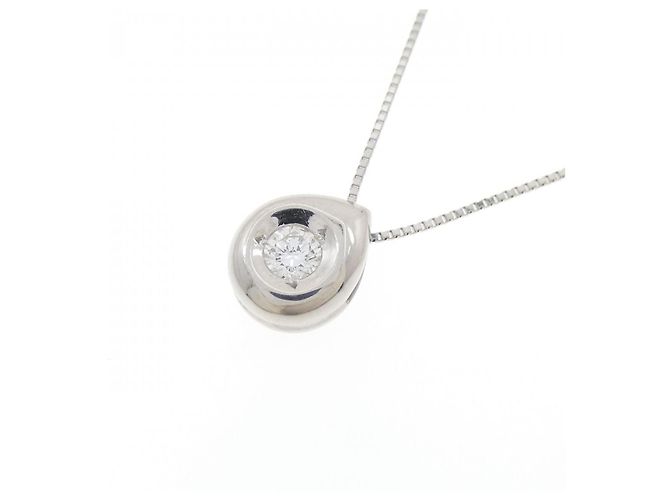 Autre Marque Collana in platino e diamanti Argento - vista 3