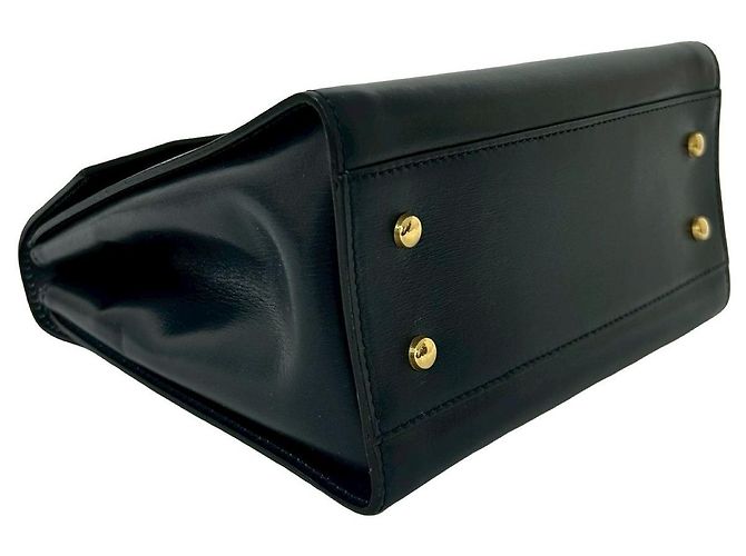 Céline Borsa 2way in pelle Celine Nero - vista 8