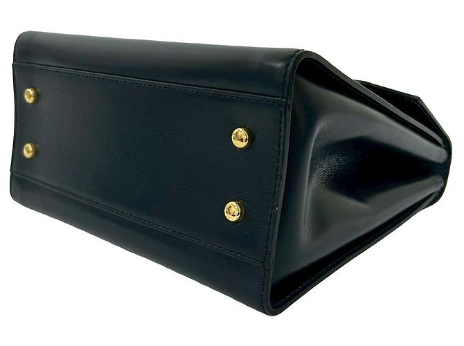 Céline Borsa 2way in pelle Celine Nero - vista 9