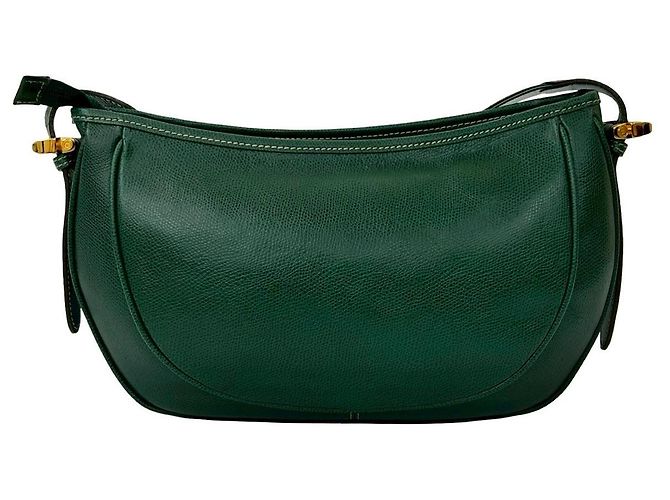Borsa a tracolla in pelle Anagram Loewe Verde - vista 4